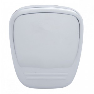 Chrome Plastic 2006+ Peterbilt Diagnostic Plug Cover - Plain