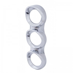 Chrome Plastic 2005- Peterbilt Vertical 3 Gauge Cluster Cover W/ Visor