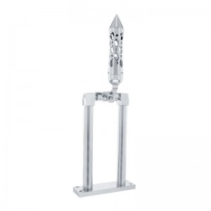 Chrome 9" Air Horn Valve With "Daytona" Spike Grip