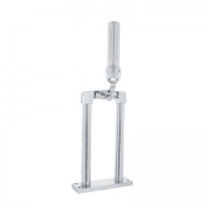 Chrome 9" Air Horn Valve With "Dallas" Grooved Grip