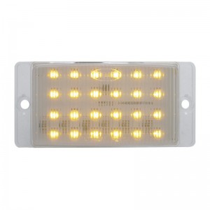 24 Amber Led Light For # 46124 - Clear Lens