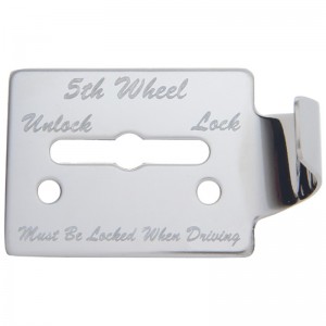 Stainless Steel Peterbilt 359 5Th Wheel Switch Guard/2 Screws