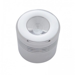 *Use 48011-1* Chrome Aluminum Glove Box Knob Cover - Indented