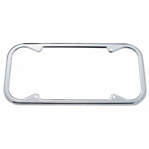 1940/55 Chrome License Frame - Round Corner