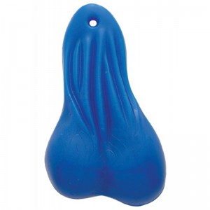 Large Rubber Balls - Solid Blue