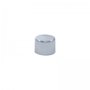 (10/Card) Chrome Plastic 1/4" Socket Head Cap Screw Cover