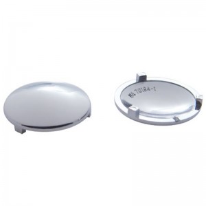 Chrome Plastic Kenworth Button Cover