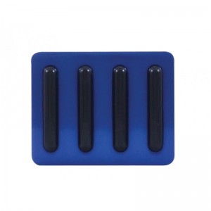 Anodized Blue Aluminum Kenworth Replacement Pedal - Clutch