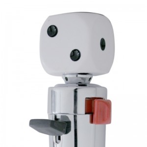 White Dice Gearshift Knob With Mounting Adaptor