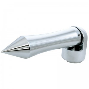 Chrome "Talladega" Spike Gearshift Knob With Mounting Adaptor