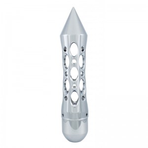 Chrome "Daytona" Shift Knob With Aluminum Shift Knob Adaptor