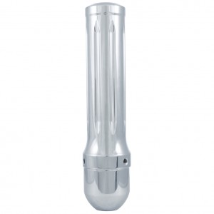 Chrome "Dallas" Shift Knob With Aluminum 5/16-24 Sae Thread Shift Knob Adaptor