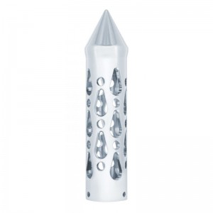 Chrome Designer "Brooklyn" Spike Grip