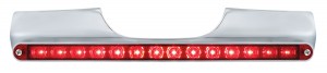 Motorcycle Rear Turn Signal Bar With 14 Red Led Light Bar - Red