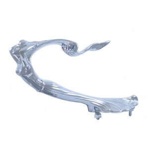 Chrome Flying Goddess Hood Ornament