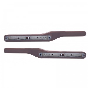 (2/Box) Wood Peterbilt Armrest W/ Led Cutout