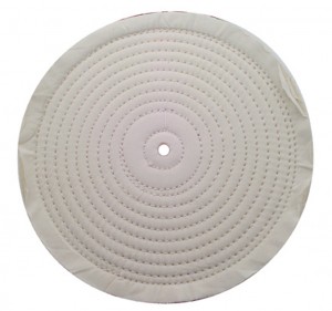 10" Assorted Soft Muslin/Spiral Sewn - 23 Ply. & 1/2" Arbor