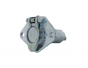 Round 6 Way Socket Connector - Split Pin