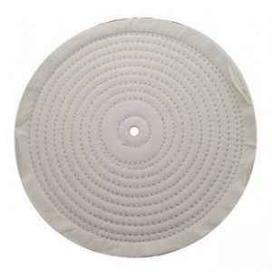 (Pack) 8" Assorted Soft Muslin/Spiral Sewn - 30 Ply. & 1/2" Arbor
