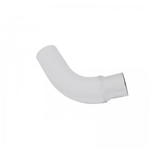 Chrome Peterbilt 359 Exhaust Elbow Replacement, 68 Angled, Reducing 6"-5" O.Dia.