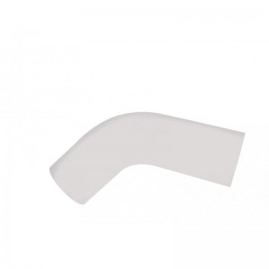 Chrome Peterbilt 379 Exhaust Elbow Replacement, 58 Angled, 5" O.Dia. - 14-03056Cp