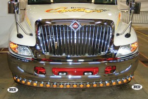 International, 4000 Series Bumper Light Bar with 16 x 2 LED & Bezels