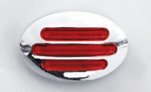 Small Marker Flatline Red LED, (13 Diodes)