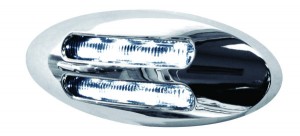 Small Marker Flatline White LED, (8 Diodes)