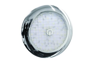 Small Ultra-Thin LED Ceiling Lamp with Touch Switch, 2 Function, (50 Diodes)