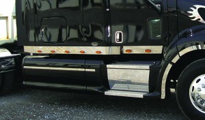 Peterbilt, 387 Cab, Sleeper & Extension Panel Kit with 14 Infinity LED, (1999+)