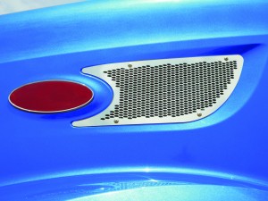 Peterbilt, 587 Air Intake Grille, Sold in Pairs, (2011+)