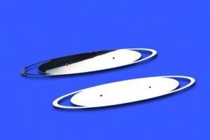 Peterbilt, Universal, Hood Emlem Accent, Elliptical Emblem with Cutouts