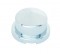 Chrome Plastic 3/4" X 7/8" Pointed Round Nut Cover For Hex Head Bolts