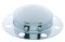 Chrome Front 2Pc. Axle Cover - 8 Holes Uni-Mount