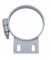 Chrome Peterbilt Cab 5" Exhaust Clamp