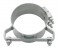 Deluxe Stainless Steel Wide Band 5" Exhaust Clamp