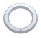 Chrome Plastic Bezel W/O Visor - 4" Round