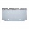 Chrome 1 License Plate Angled Holder W/ Hinge