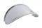 Stainless Steel 7" Round Headlight Extended Visor