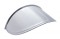 Stainless Steel 7" Round Headlight Drop Visor