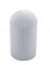 (10/Pack) Chrome Plastic 33Mm Dome Nut Cover - Thread-On