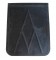 (2/Bulk) Black Rubber 30"L X 24"W Av Mud Flap