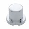 Chrome Plastic 11/16" X 15/16" Flat Top Nut Cover