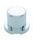 Chrome Plastic 33Mm Flat Top Nut Cover