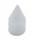 Chrome Plastic 1/2" X 1 7/16" Spike Nut Cover