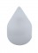 Chrome Plastic 3/4" X 1 7/8" Spike Nut Cover