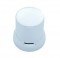 Chrome Plastic 33Mm Flat Nut Cover W/ Flange