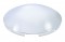 Stainless Steel 7/16" Lip 4 Even Notch Front Dome Hub Cap