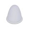 Medium Marker Glass Light Lens - Amber Chrome