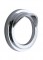 Chrome Plastic Classic/Fld Small Gauge Cover W/ Vi